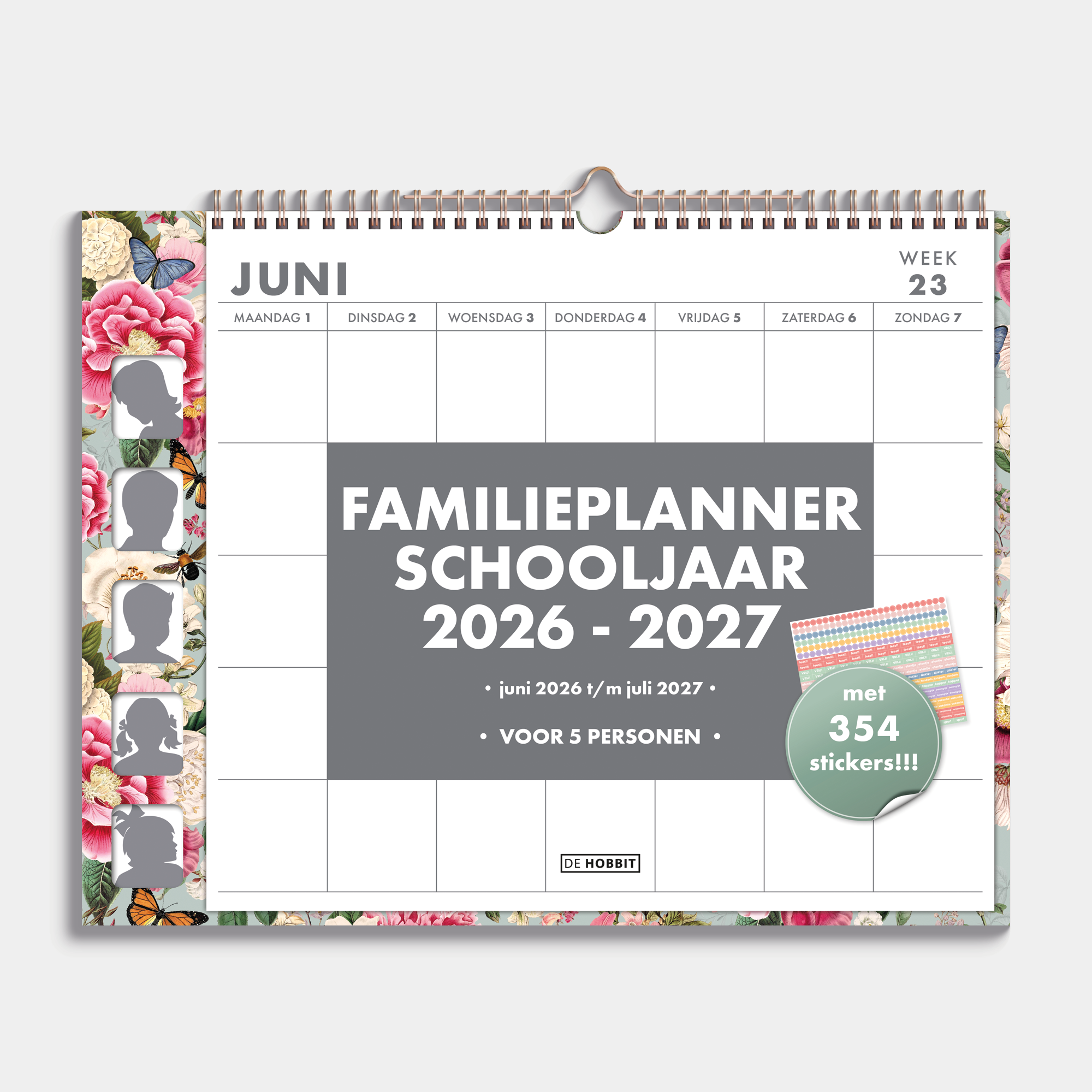 FAMILIEPLANNER 2025-2026 A3+ BROCANTE