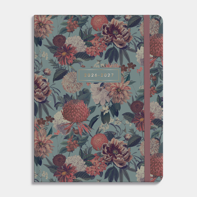 LUXE DOCENTENAGENDA 2026-2027 ±A4 KLASSIEK BOTANISCH