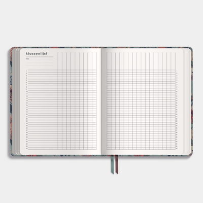 LUXE DOCENTENAGENDA 2026-2027 ±A4 KLASSIEK BOTANISCH