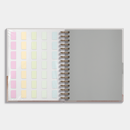 WOCHENPLANER UNDATIERT A5+ ABSTRAKT