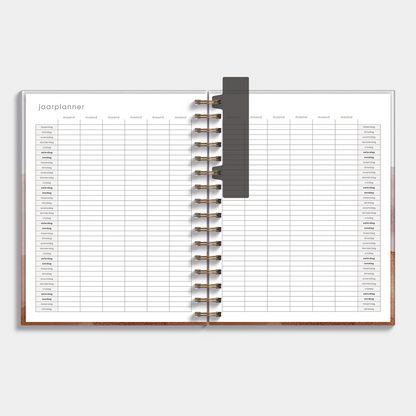 WOCHENPLANER UNDATIERT A5+ AQUARELL ERDTÖNE