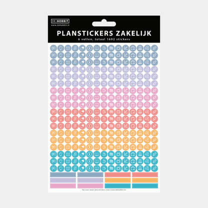 ZAKELIJKE PLANSTICKERS