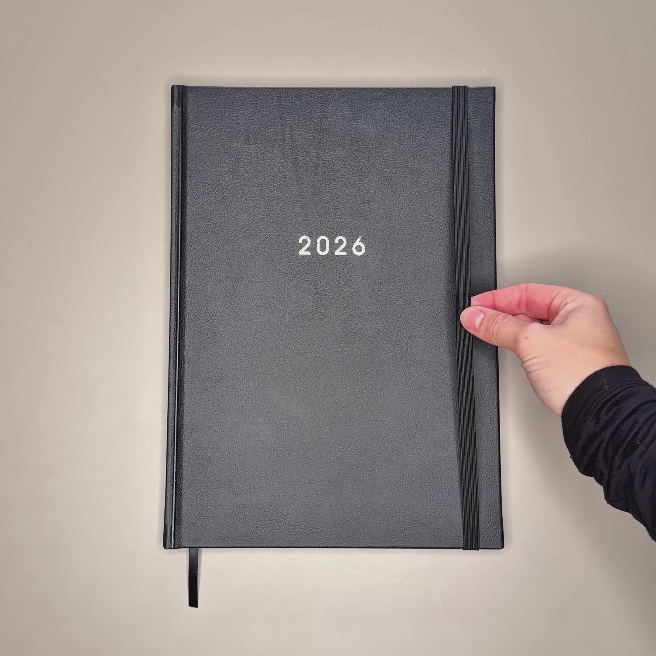 AFSPRAKENAGENDA 2026 A4 LEDERLOOK