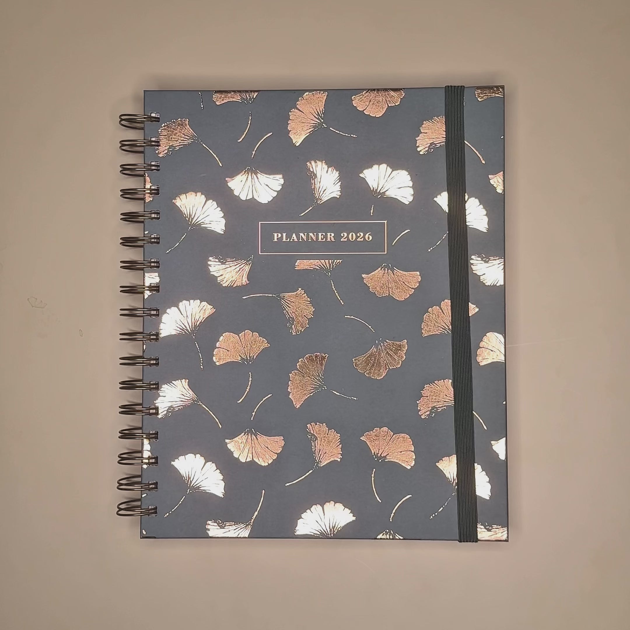LUXE WEEKPLANNER 2026 A5+ GINKGO GOUD