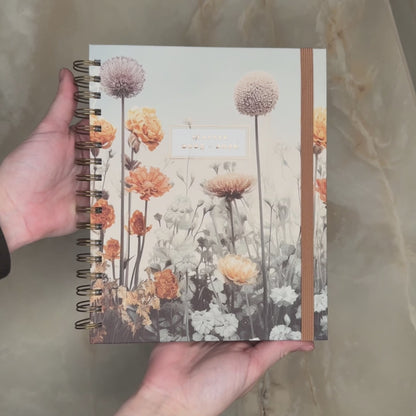 LUXE WEEKPLANNER 2025-2026 A5+ VELDBLOEMEN