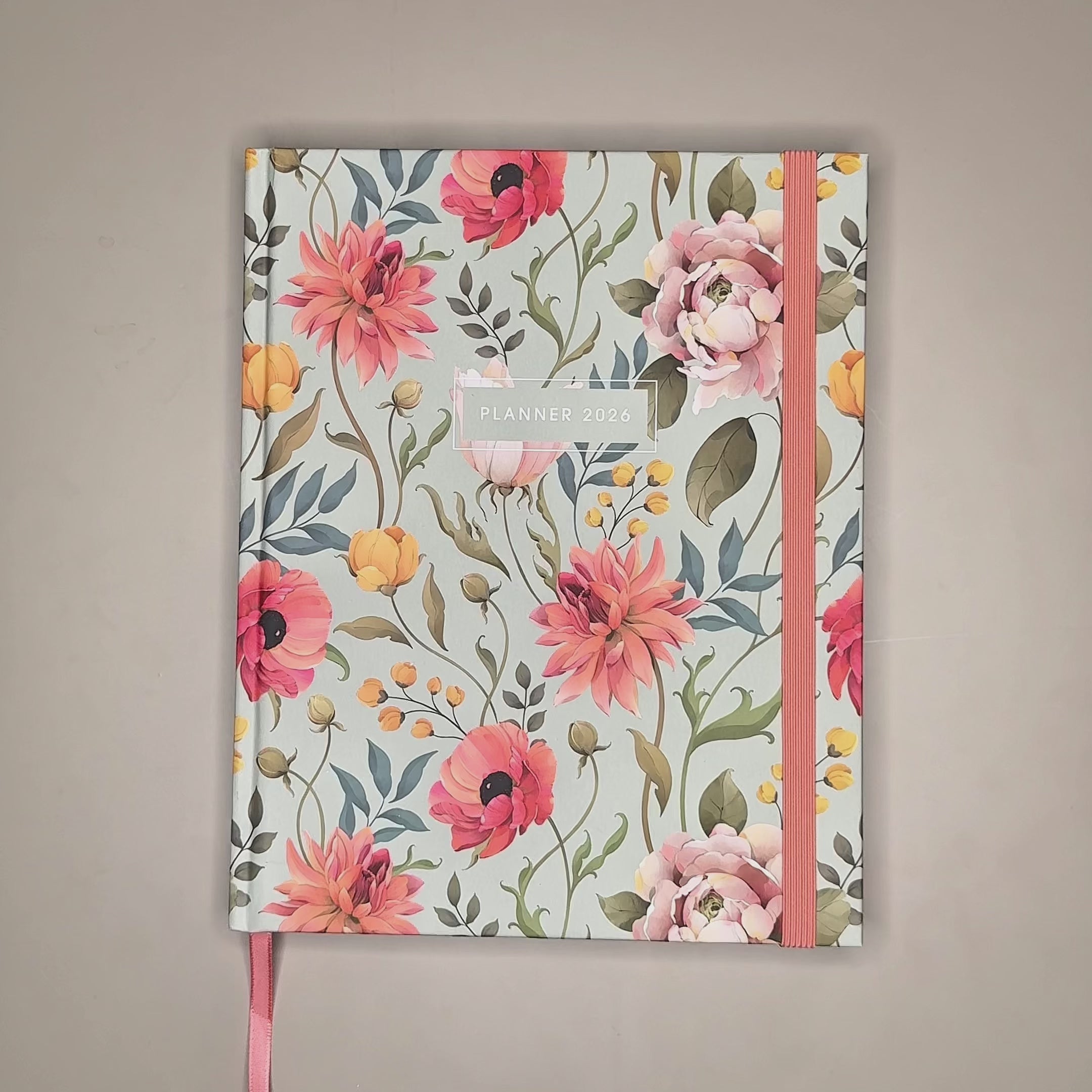 LUXE WEEKPLANNER 2026 A5+ VINTAGE BLOEMEN