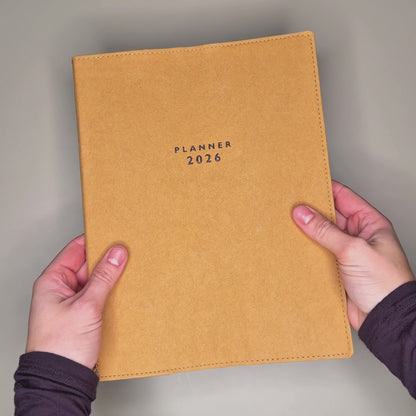 WEEKPLANNER 2026 ±A4 WASHED CRAFT