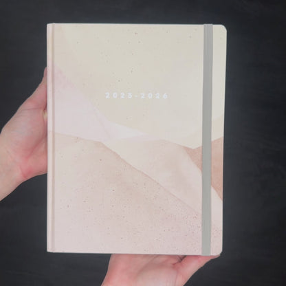 LEHRERAGENDA 2025-2026 ±A4 ABSTRAKT ALTROSA